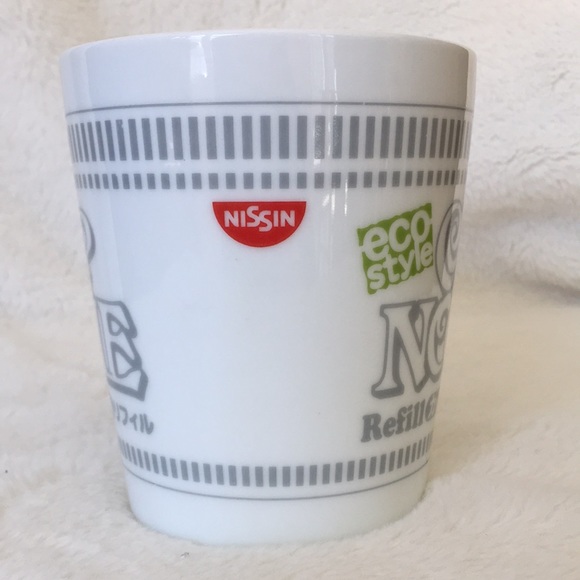 Nissin Cup Noodle Eco Style Mug (Japan Import) Microwaveable Large Capacity Cup - Picture 3 of 12